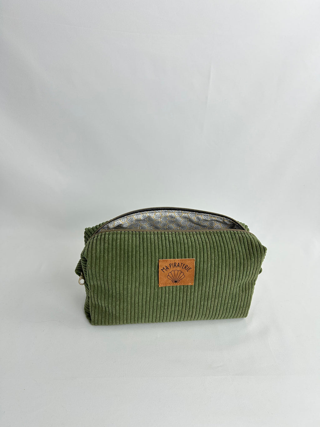 Trousse à maquillage kaki