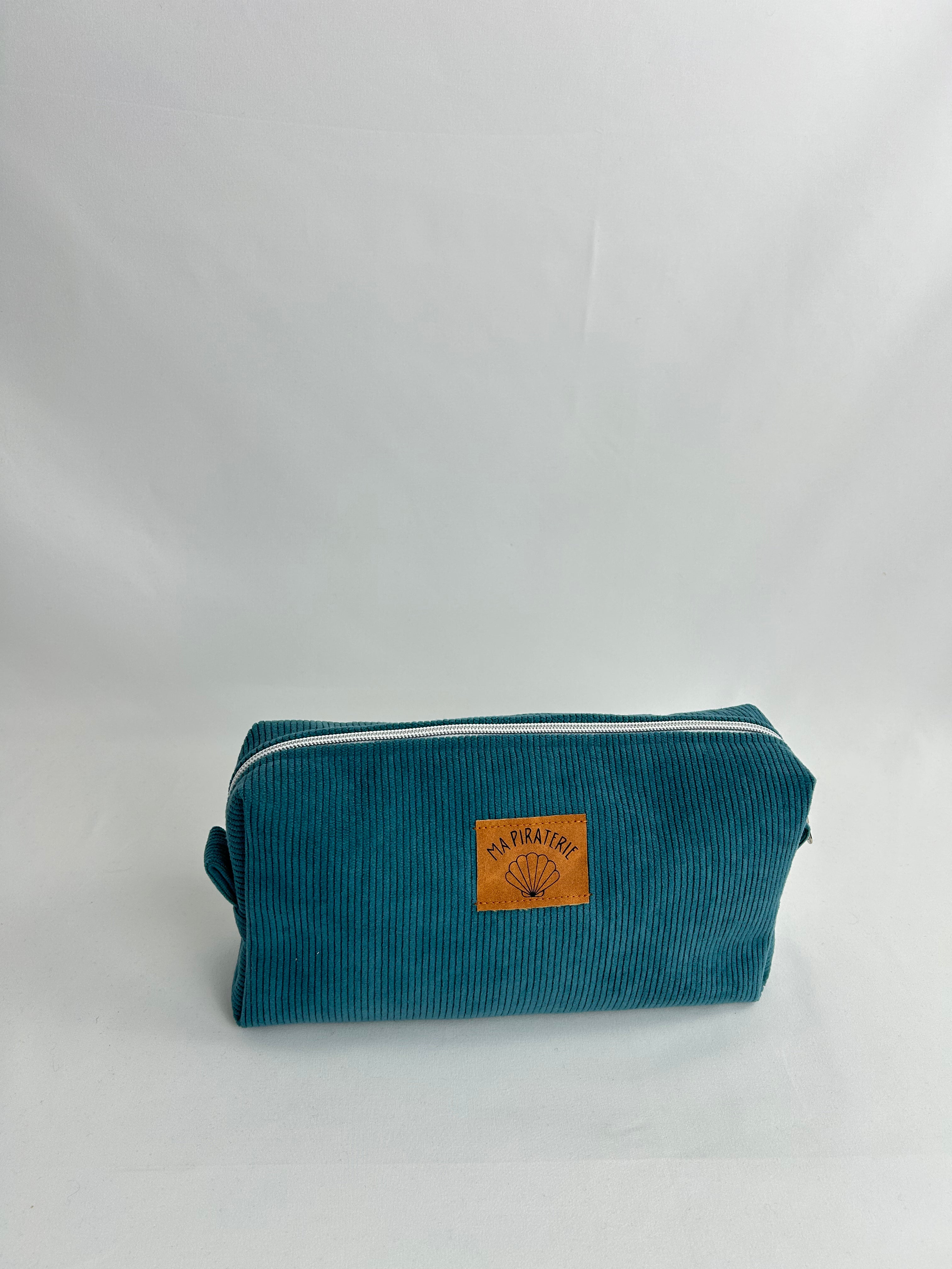 Trousse à maquilla bleu lagoon