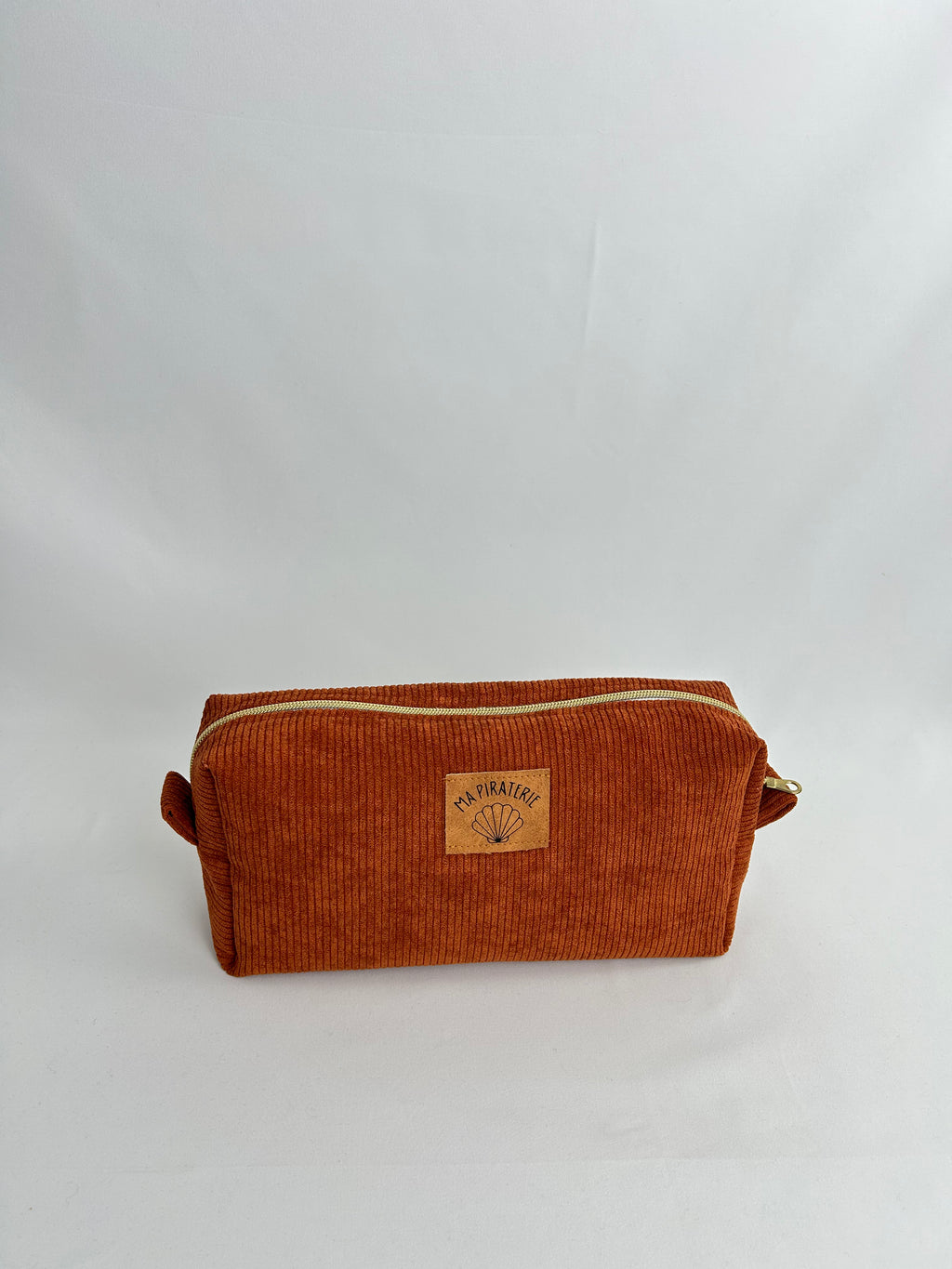 Trousse à maquillage brique