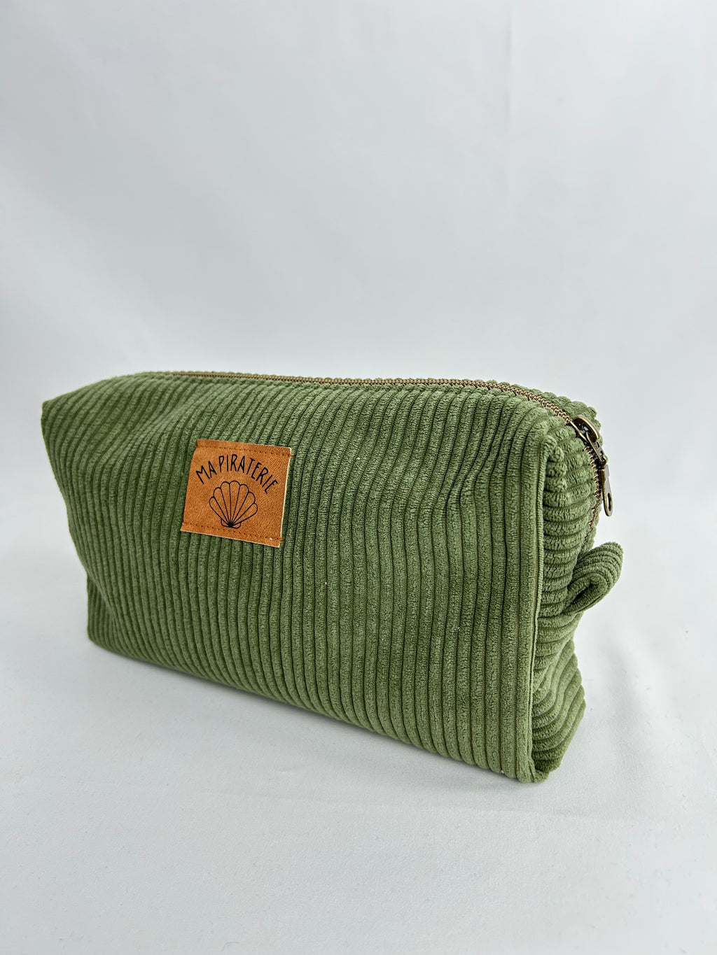 Trousse à maquillage kaki