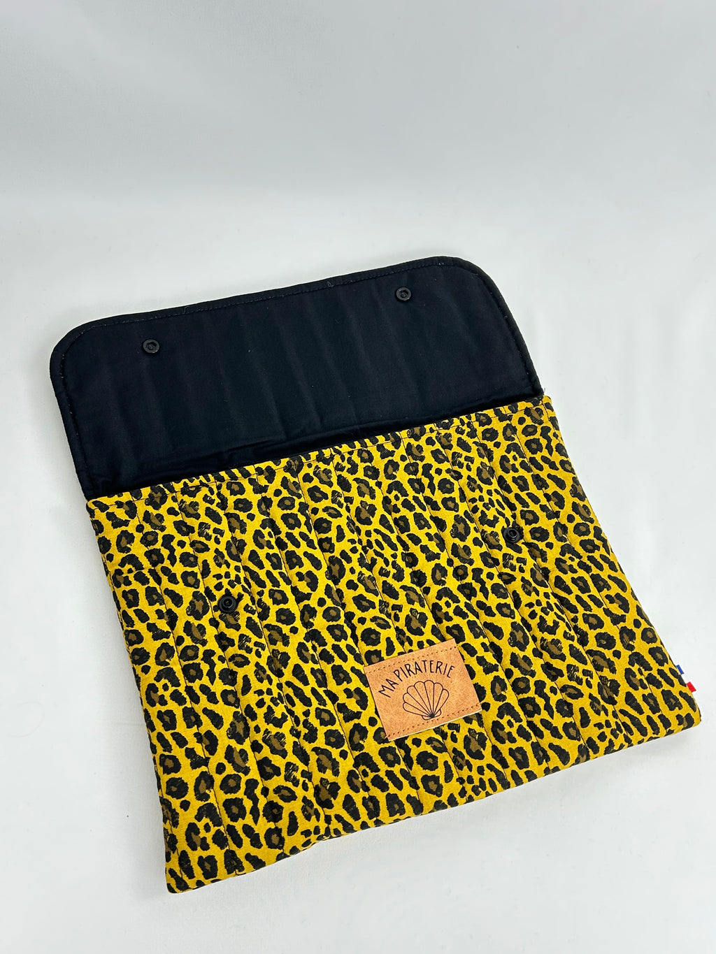 Housse de tablette Léopard jaune