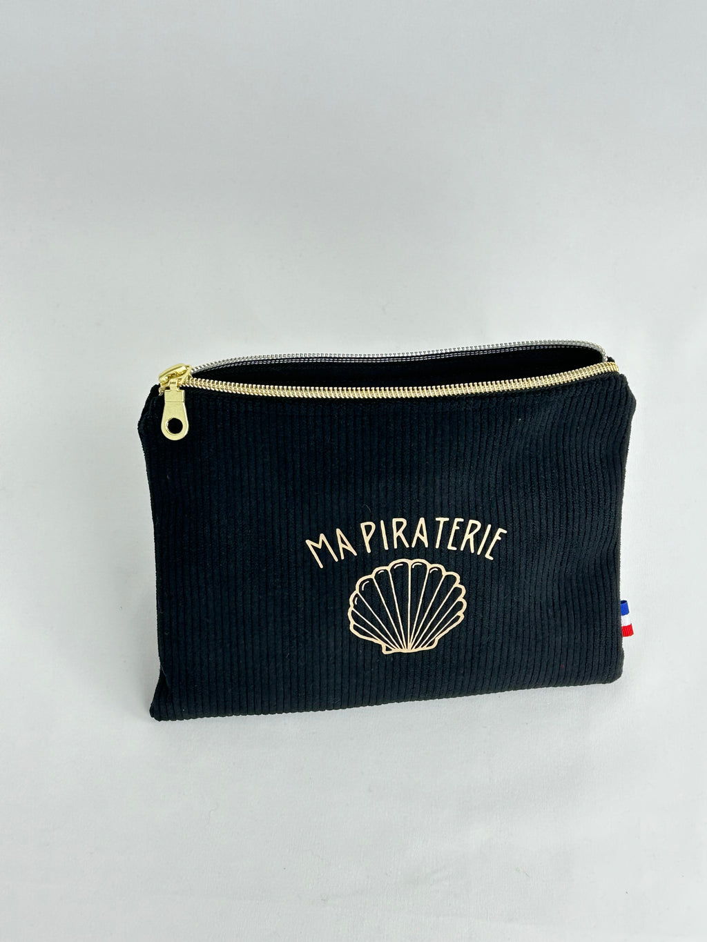 Pochette plate noir