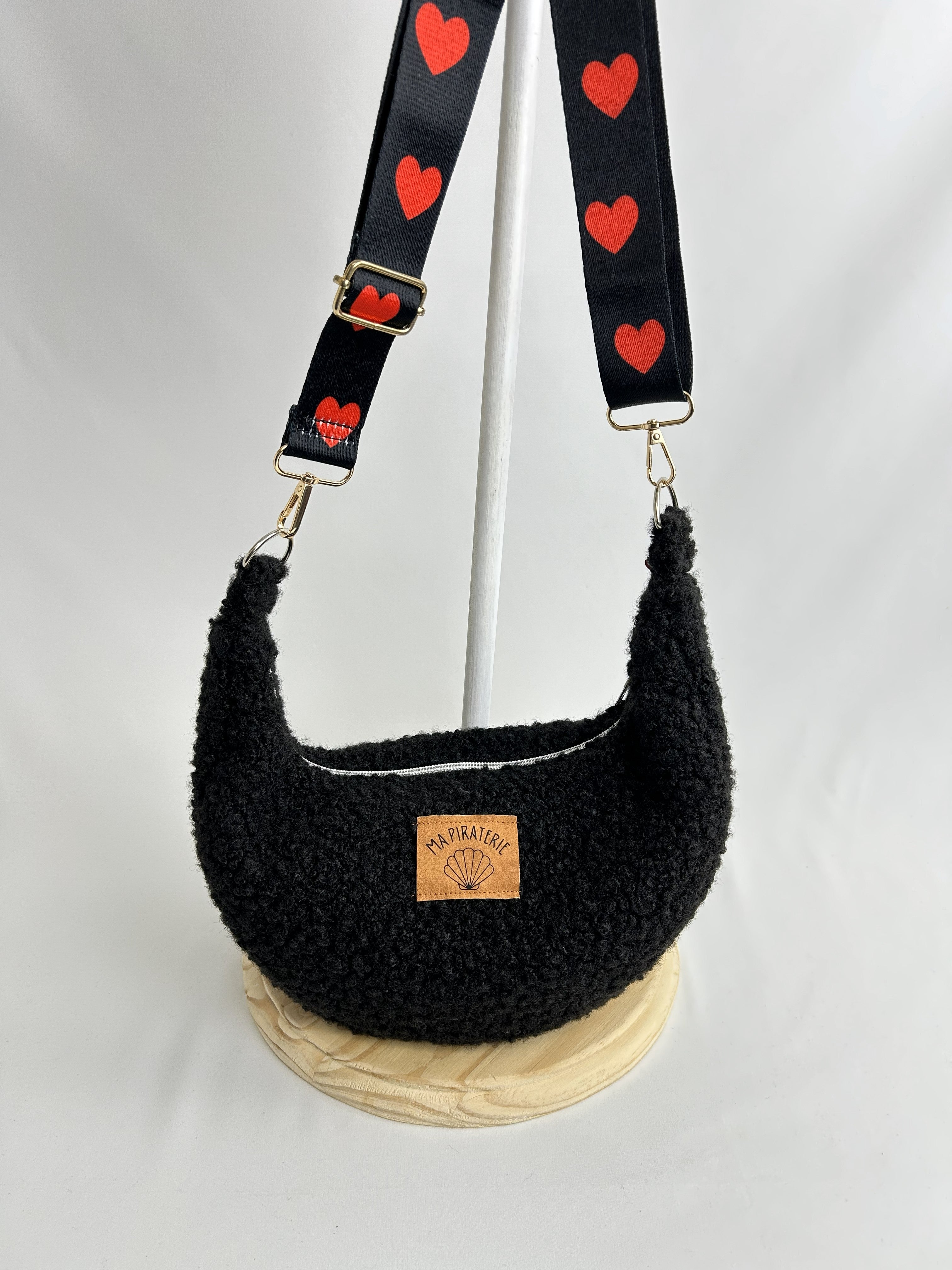 Le Mi Moon sherpa noir