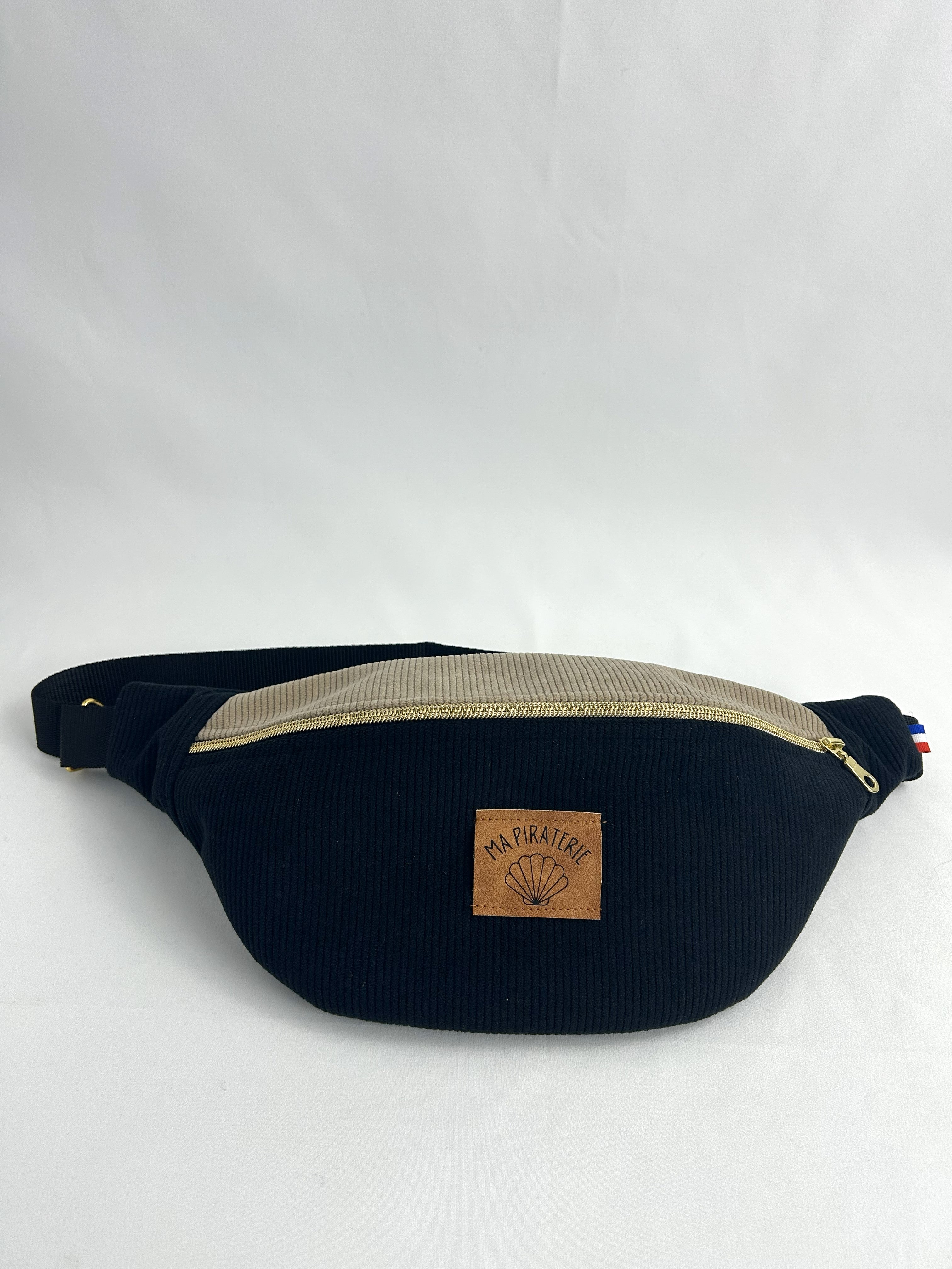 La Banana Bicolore noire / beige