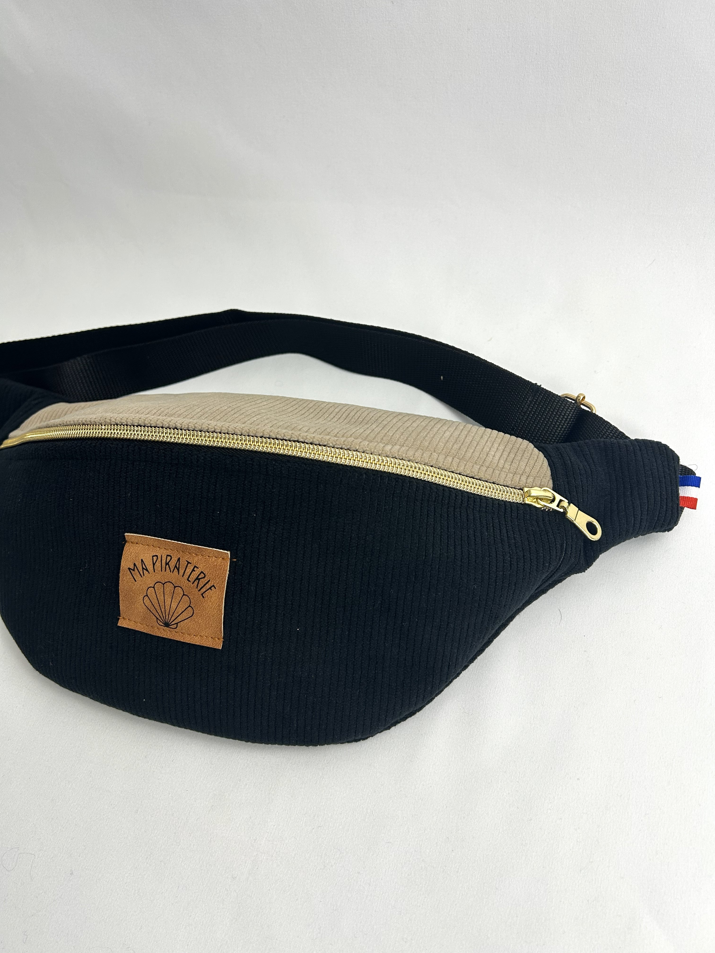 La Banana Bicolore noire / beige