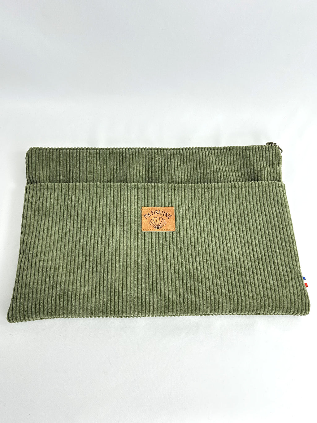 Housse d'ordinateur kaki