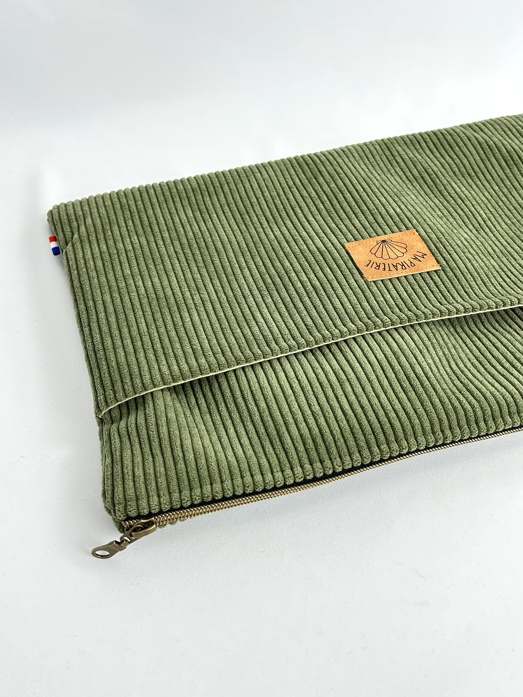 Housse d'ordinateur kaki